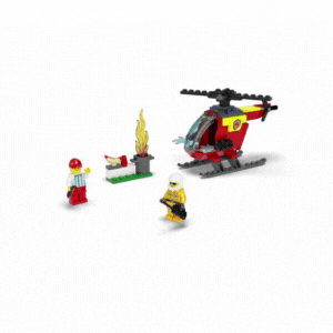 Elicopter de pompieri Lego City